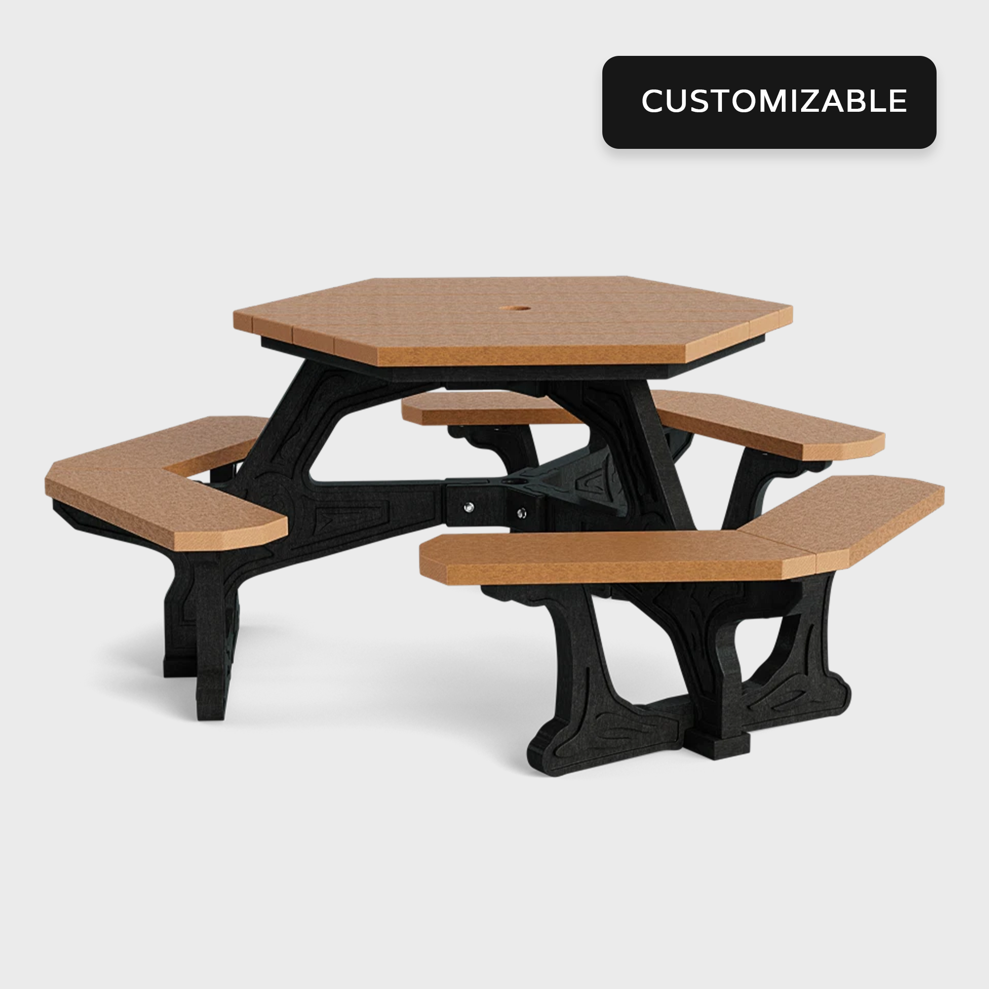 Plaza Hex Picnic Table