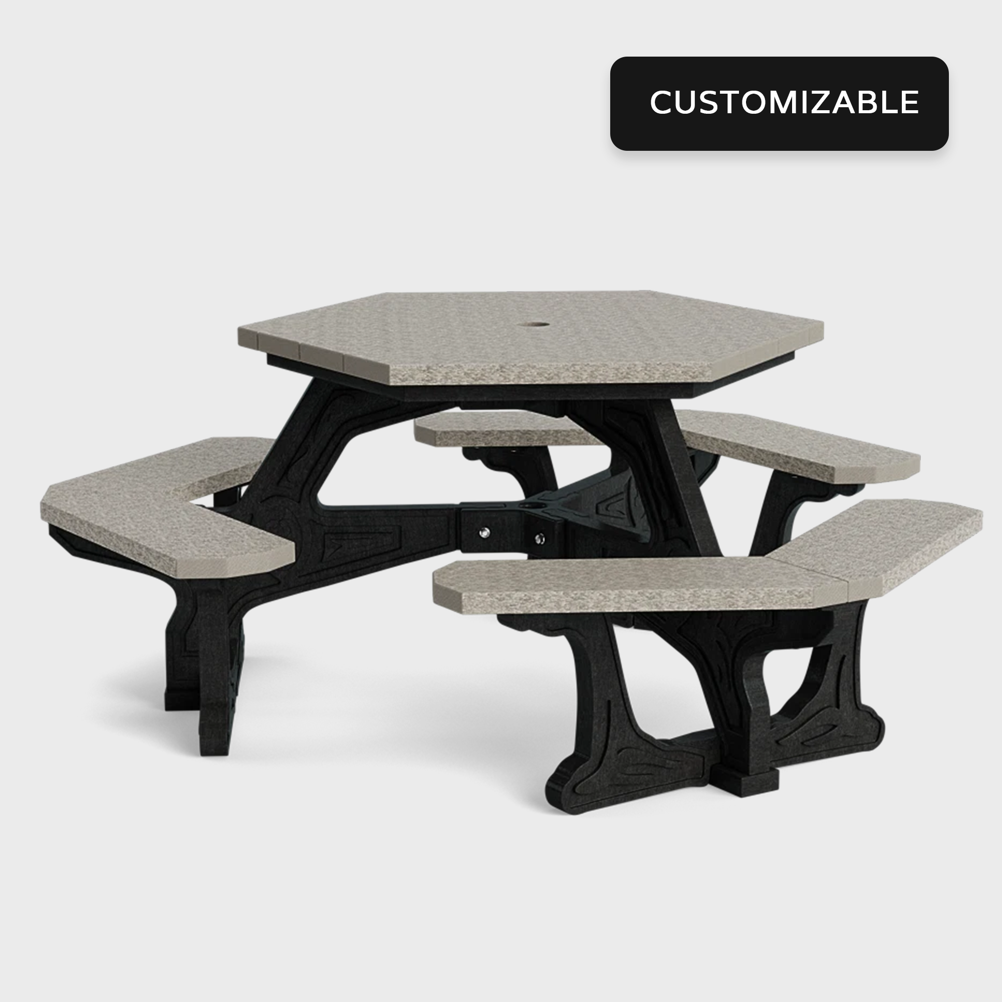 Plaza Hex Table